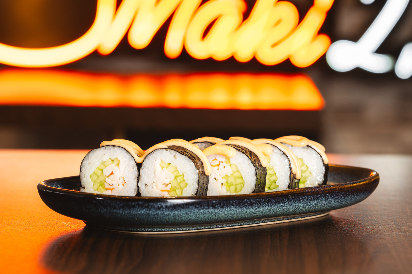 Maki surimi concombre