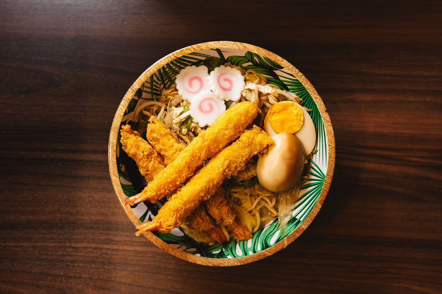 Ramen tempura crevette