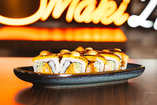 California crevette & saumon flambé 2.0