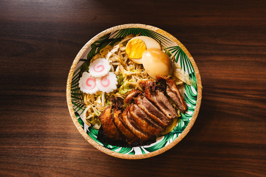 Ramen canard laqué