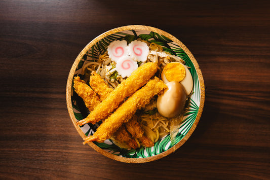 Ramen tempura crevette